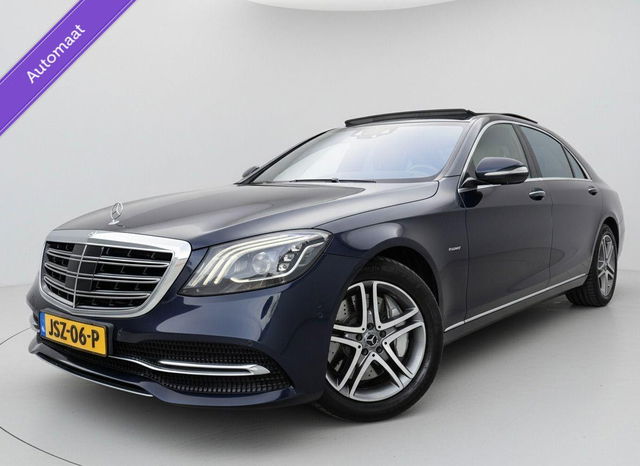Mercedes-Benz S-Klasse - 560 e Lang Pano Cruise Led Leer Camera 2020 Vol Opties Facelift Model Premium Plus Distronic Lane Assist 368 PK Eerste Eigenaar Perfecte Staat