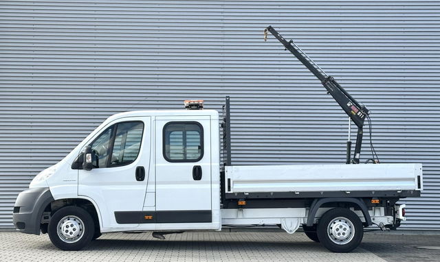 Fiat Ducato - 33 2.3 HIAB CRANE DC Dubbele cabine met Kraan