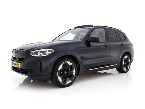 BMW iX3 High Executive 80 kWh [ 3-Fase-11kW ] {SOH-96%} (INCL-BTW) Aut. *PANO | LEATHER | HARMAN/KARDON | FULL-LED | BLINDSPOT | MEMORY-PACK | DIGI-COCKPIT | HEATED-SPORTSEATS | KEYLESS | TOPVIEW | DAB+ | NAVI-FULLMAP | HEAD-UP | PRIVACY-GLASS |