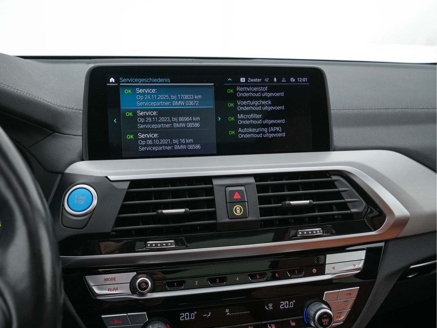 BMW iX3 High Executive 80 kWh [ 3-Fase-11kW ] {SOH-96%} (INCL-BTW) Aut. *PANO | LEATHER | HARMAN/KARDON | FULL-LED | BLINDSPOT | MEMORY-PACK | DIGI-COCKPIT | HEATED-SPORTSEATS | KEYLESS | TOPVIEW | DAB+ | NAVI-FULLMAP | HEAD-UP | PRIVACY-GLASS |