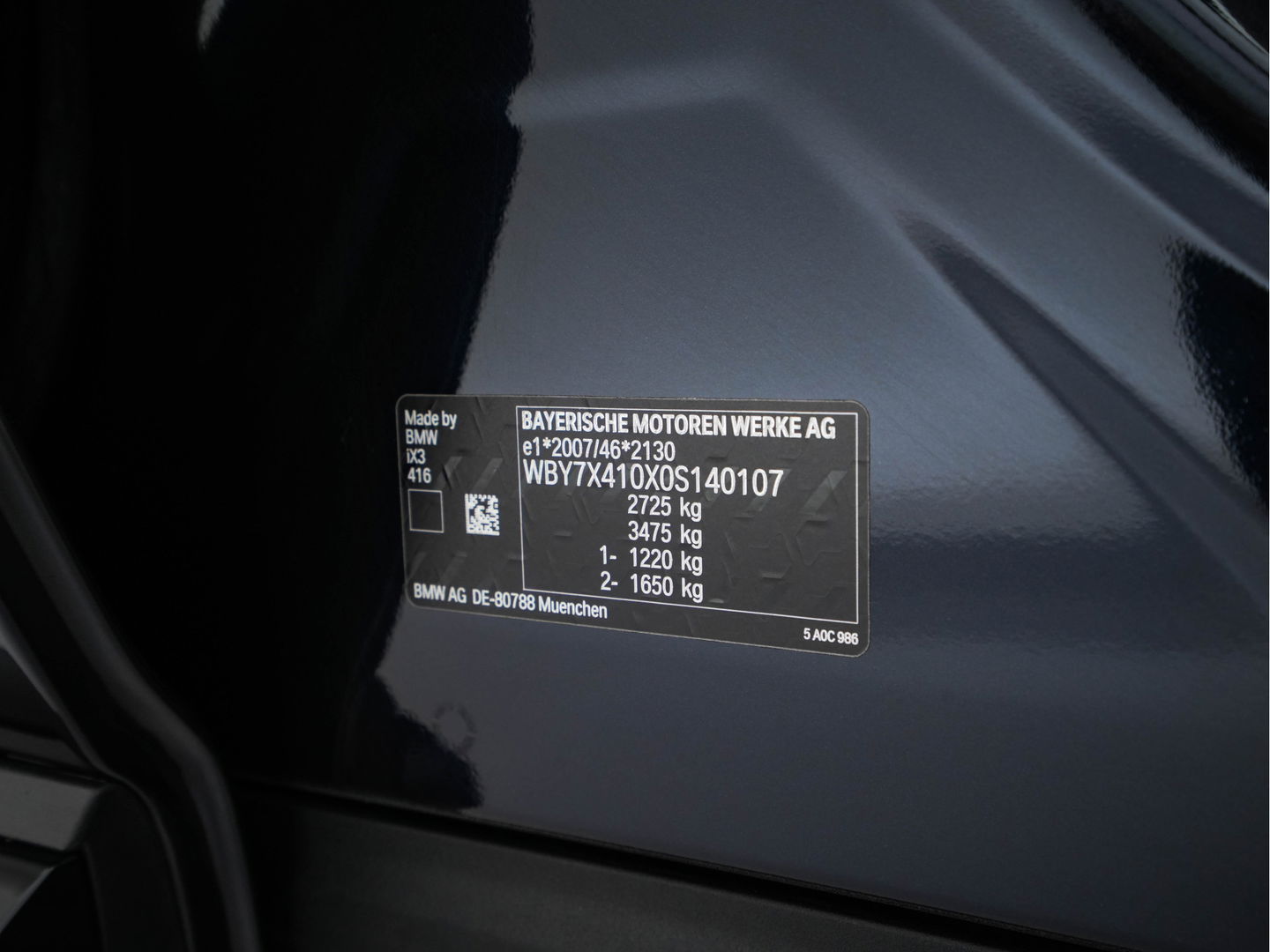 BMW iX3 High Executive 80 kWh [ 3-Fase-11kW ] {SOH-96%} (INCL-BTW) Aut. *PANO | LEATHER | HARMAN/KARDON | FULL-LED | BLINDSPOT | MEMORY-PACK | DIGI-COCKPIT | HEATED-SPORTSEATS | KEYLESS | TOPVIEW | DAB+ | NAVI-FULLMAP | HEAD-UP | PRIVACY-GLASS |