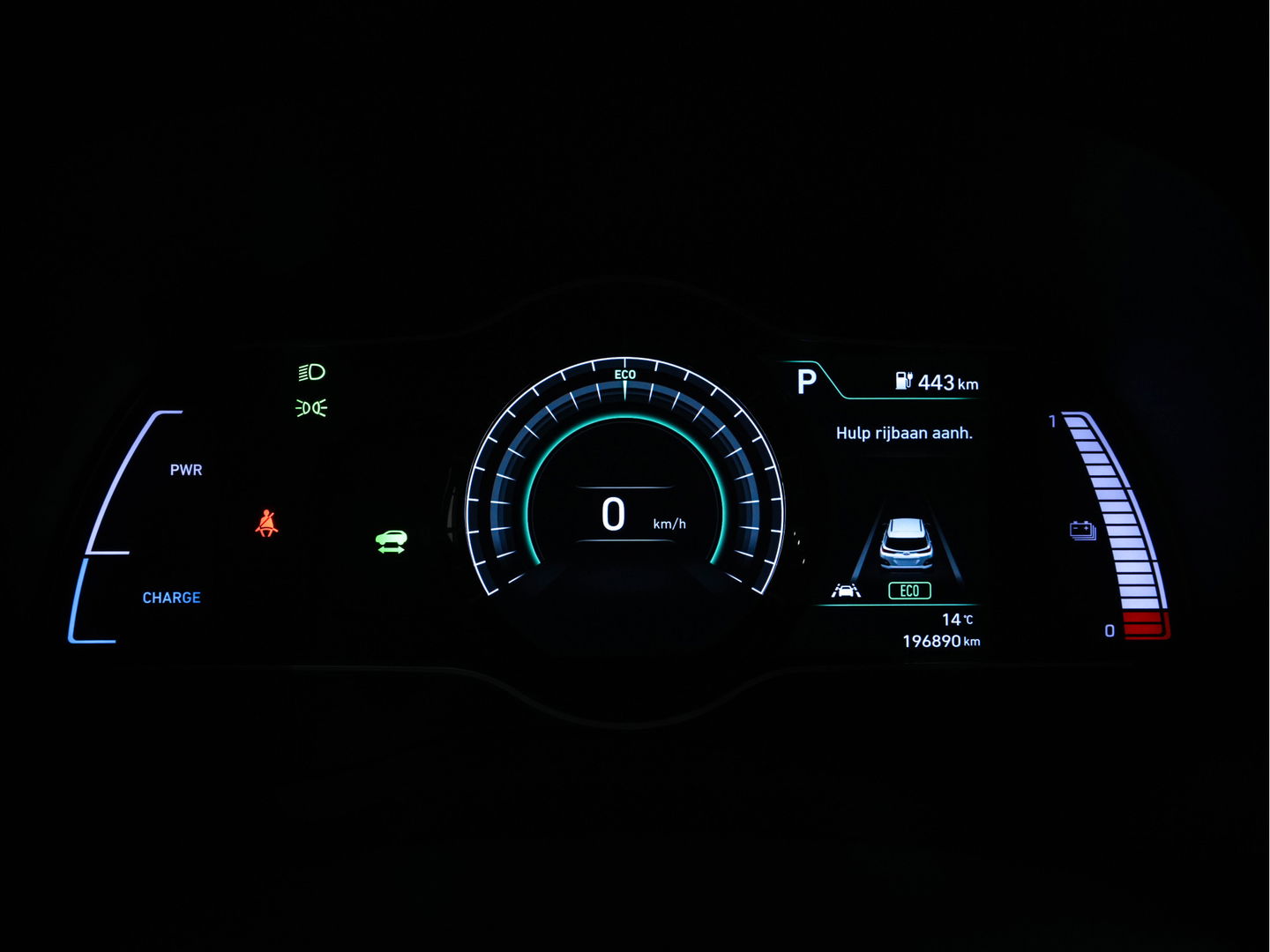 Hyundai KONA EV Fashion 64 kWh (3-Fase) {SOH-100%} (INCL-BTW)  Aut * HEATPUMP | NAVI-FULLMAP | LEATHER-FABRIC | KEYLESS | CAMERA | DAB | ECC | PDC | ADAPTIVE-CRUISE | LANE-ASSIST | HEATED SEATS | PRIVACY-GLASS | HEAD-UP | SHIFT-PADDLES | 17"A