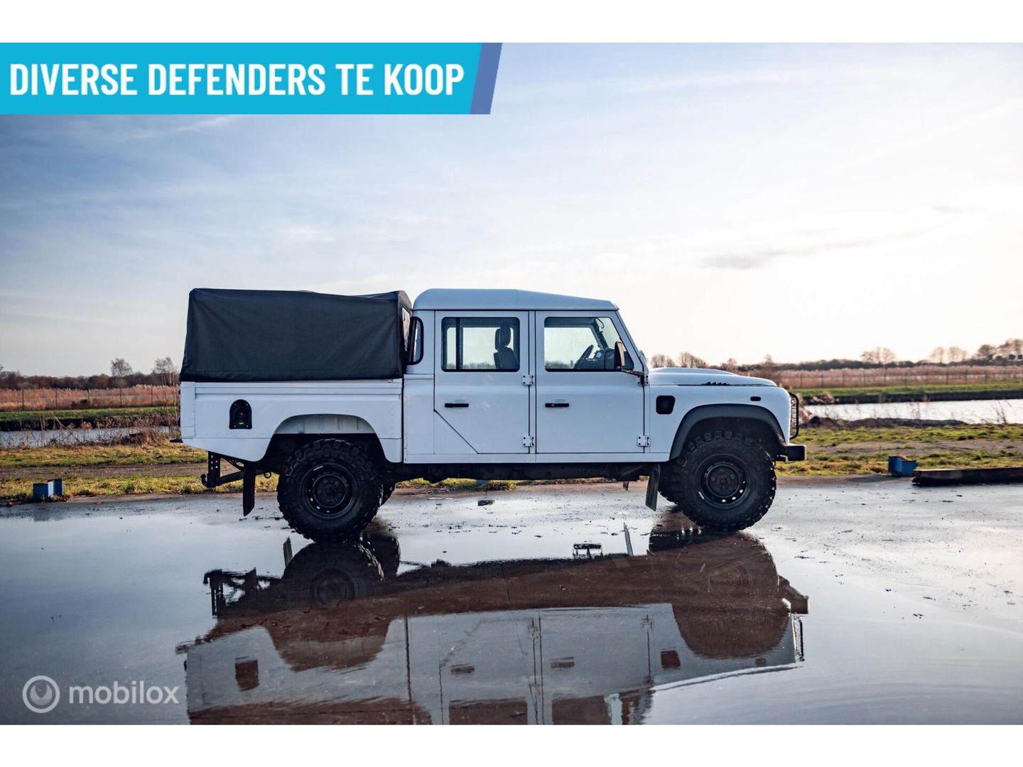 Land Rover Defender 130 E Crew Cab | Euro 5 | Grijs kent.