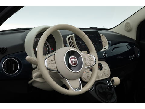 Fiat 500C 1.2 Lounge | Apple CarPlay & Android Aut0 | Clima | 16'' | Cruise Ctrl |