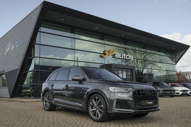 Audi Q7 - 55 TFSIe 381pk Quattro S-line *BTW* RS-stoelen B&O Advanced Trekhaak Massage Stoelkoeling Head-up