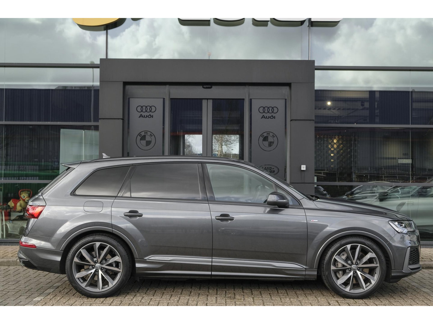 Audi Q7 55 TFSIe 381pk Quattro S-line *BTW* RS-stoelen B&O Advanced *SOH 89%* Trekhaak Massage Stoelkoeling Head-up