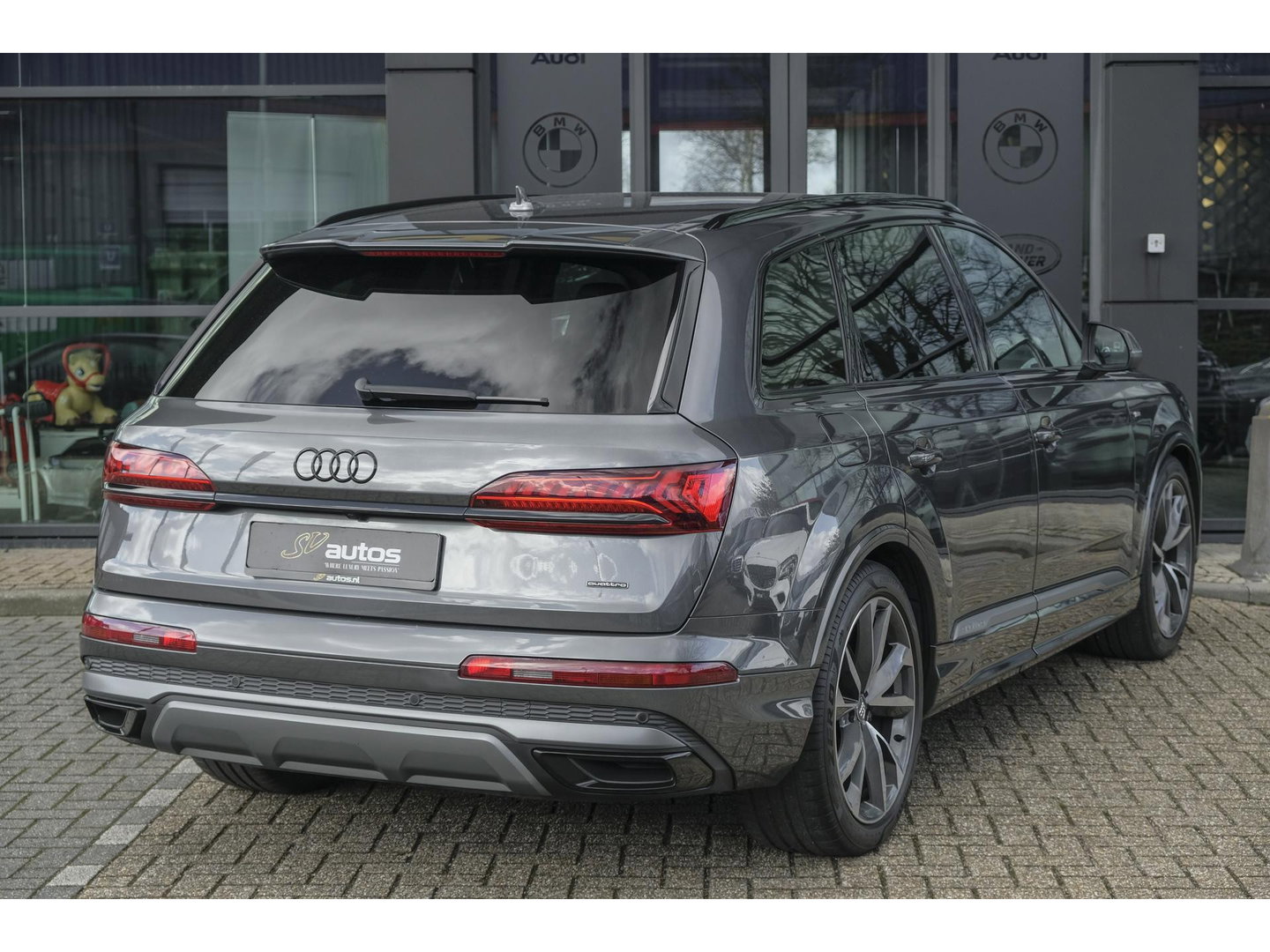 Audi Q7 55 TFSIe 381pk Quattro S-line *BTW* RS-stoelen B&O Advanced *SOH 89%* Trekhaak Massage Stoelkoeling Head-up