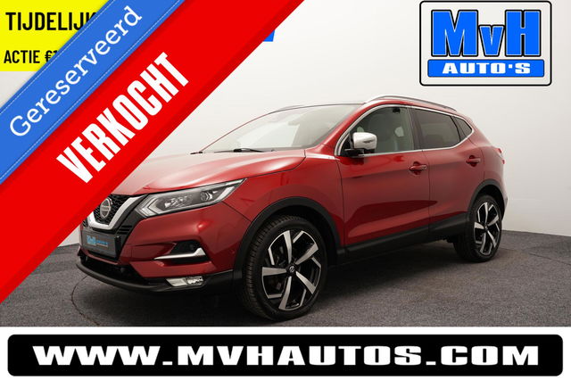 Nissan QASHQAI - 1.2 Tekna +|LUXE!|PANO|CAMERA|LED|LEER|TREKH