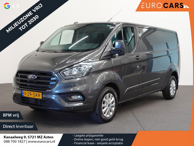 Ford Transit Custom - 300 2.0 TDCI 130pk L2H1 Trend Automaat Airco Navigatie Cruise control Camera Parkeersensoren Trekhaak Betimmering Laadruimte
