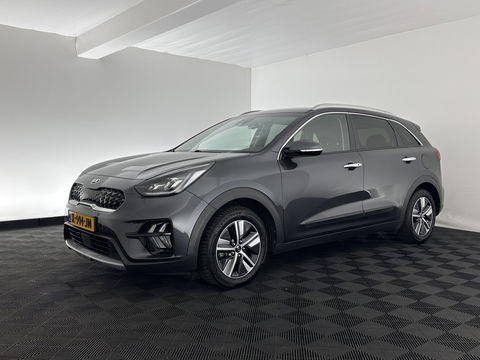 Kia Niro 1.6 GDi Hybrid DynamicPlusLine (INCL.BTW) Aut. *LEATHER | FULL-LED | ADAPTIVE-CRUISE | BLIND-SPOT | HEATED-COMFORTSEATS | CAMERA | KEYLESS | AMBIENT-LIGHT | NAVI-FULLMAP | 16''ALU | TOWBAR*