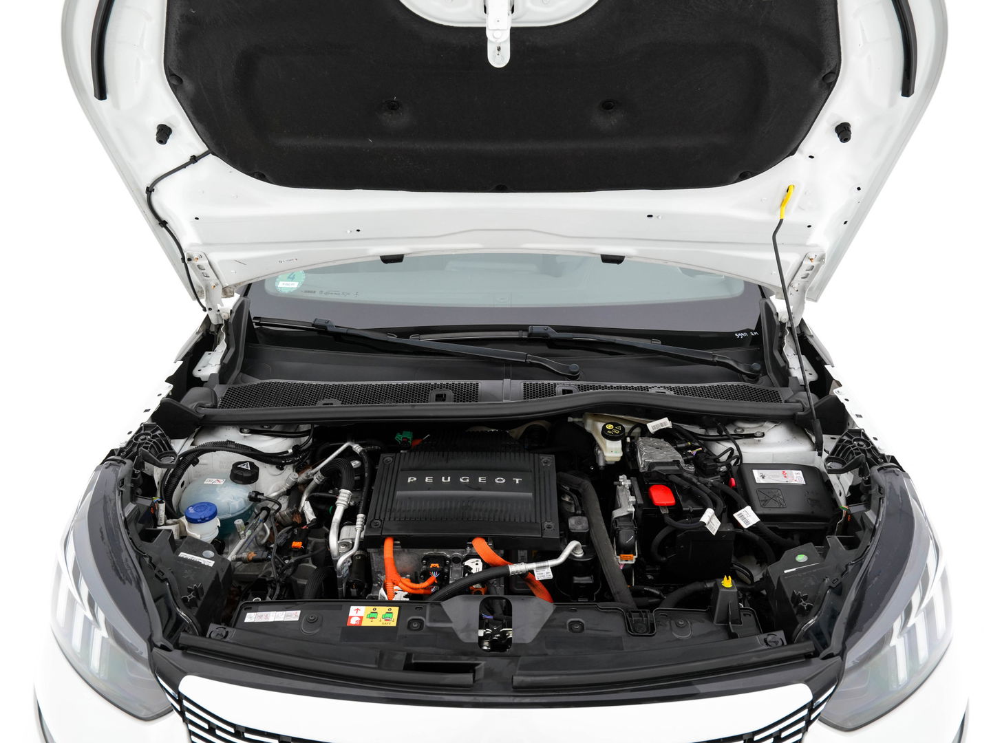 Peugeot e-2008 EV GT 50 kWh {SOH-91%} Aut. *DIGI-COCKPIT | FULL-LED | BLIS | KEYLESS | LEATHER-FABRIC | CAMERA | CARPLAY | CCS-FASTLOADER | DAB+ | NAVI-FULLMAP | ECC | PDC | SPORT-SEATS | AMBIENT-LIGHT | PRIVACY-GLASS | 17''ALU*