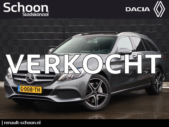 Mercedes-Benz C-Klasse - Estate 400 4MATIC Prestige | Adap. Cruise | Luchtvering | Stoelventilatie-/verwarming | HUD | Memory | Burmester | 360 Camera | Pano