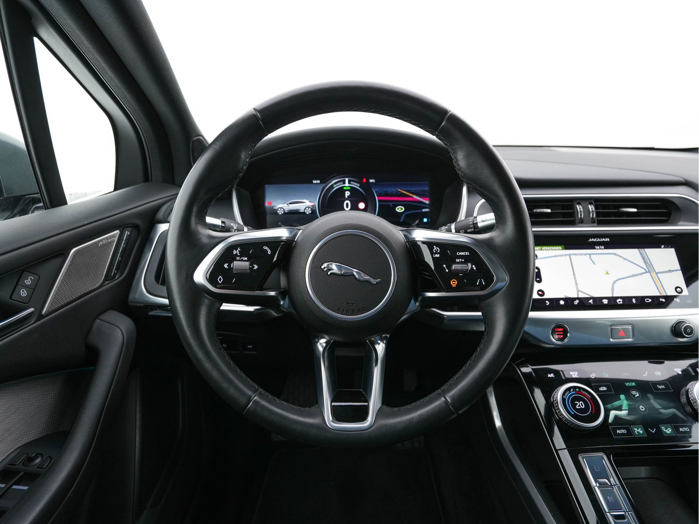 Jaguar I-PACE EV400 HSE 90 kWh AWD {SOH-86%} (INCL-BTW) *PANO | LEATHER | FULL-LED | MERIDIAN-AUDIO | TOPVIEW | MEMORY-PACK | BLINDSPOT | DIGI-COCKPIT | KEYLESS | DAB+ | NAVI-FULLMAP | ECC | HEATED-COMFORTSEATS | PDC | CCS-FASTLOADER |