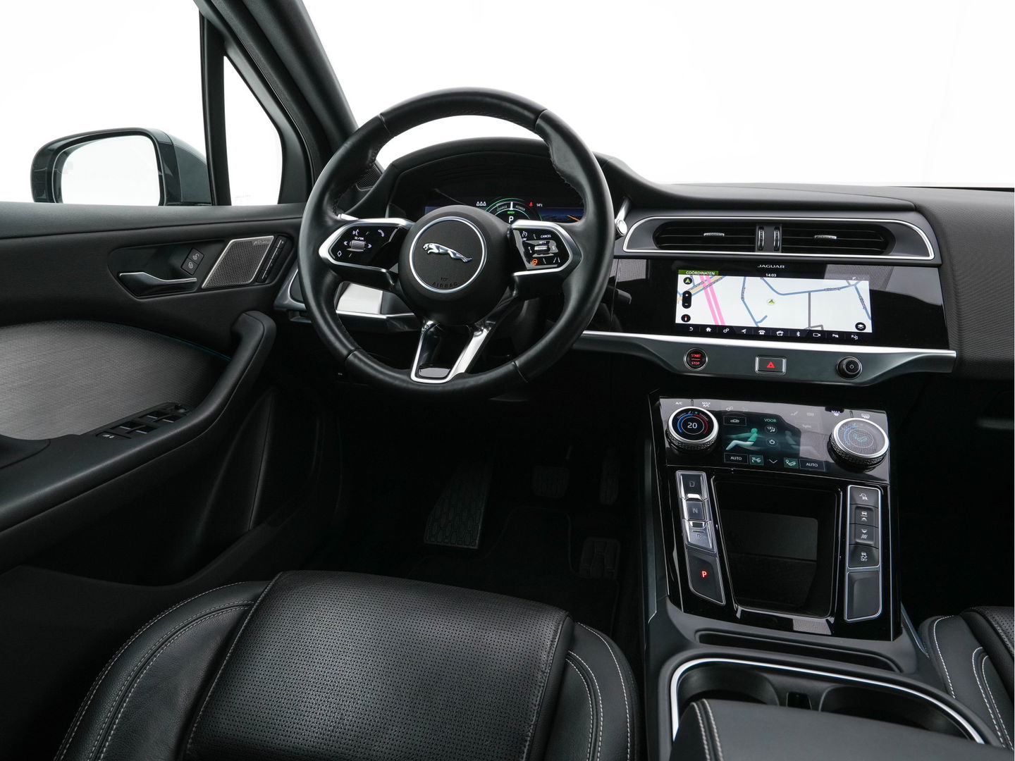 Jaguar I-PACE EV400 HSE 90 kWh AWD {SOH-86%} (INCL-BTW) *PANO | LEATHER | FULL-LED | MERIDIAN-AUDIO | TOPVIEW | MEMORY-PACK | BLINDSPOT | DIGI-COCKPIT | KEYLESS | DAB+ | NAVI-FULLMAP | ECC | HEATED-COMFORTSEATS | PDC | CCS-FASTLOADER |