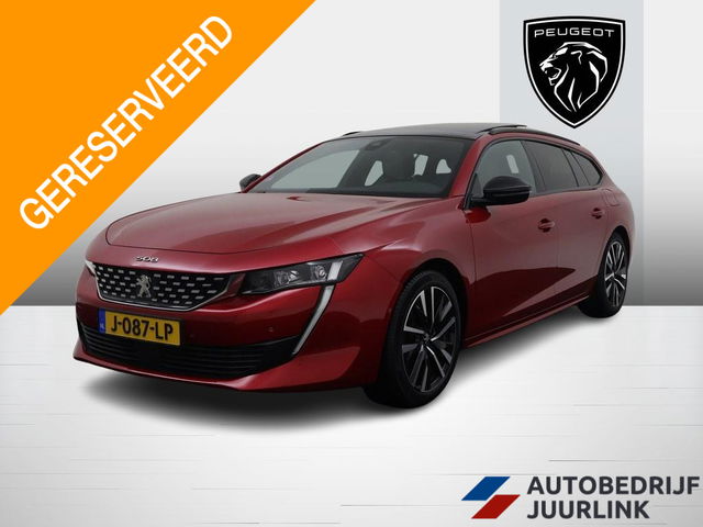 Peugeot 508 - SW 1.6 HYbrid GT 225pk Automaat Panormadak Winterbandenset, Dakdragers, Alcantara bekleding