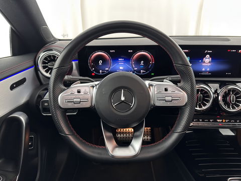 Mercedes-Benz CLA-Klasse 250 e AMG Line (Plug-In) (INCL-BTW) Aut. *PANO | LEATHER-MICORFIBRE | WIDESCREEN-COCKPIT | FULL-LED | AMBIENTLIGHT | CAMERA | M-BUX-NAVI | ECC | SHIFTPADDLES | PDC | CRUISE | DAB | HEATED-SPORTSEATS | 18"ALU*