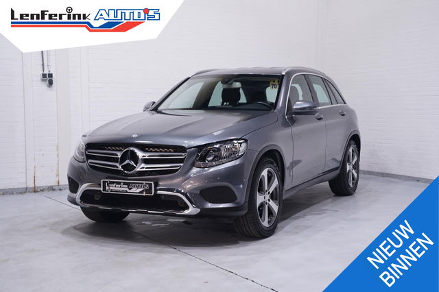 Mercedes-Benz GLC - 220 d 4MATIC Edition 1 navigatie stoelverwarming sportstoelen 19"AMG-LMV  bluetooth elektrische-achterklep trekhaak cruise-controle spiegelpakket PDC v+a