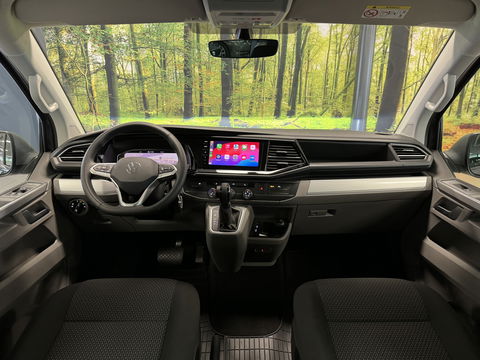 Volkswagen Transporter 2.0 TDI L2H1 30 DC Bulli | Eibach | Dubbel Cabine | Camera | Parkeersensoren | Apple Carplay | Stoelverwarming | DAB | Airconditioning | Navigatie | Uniek |