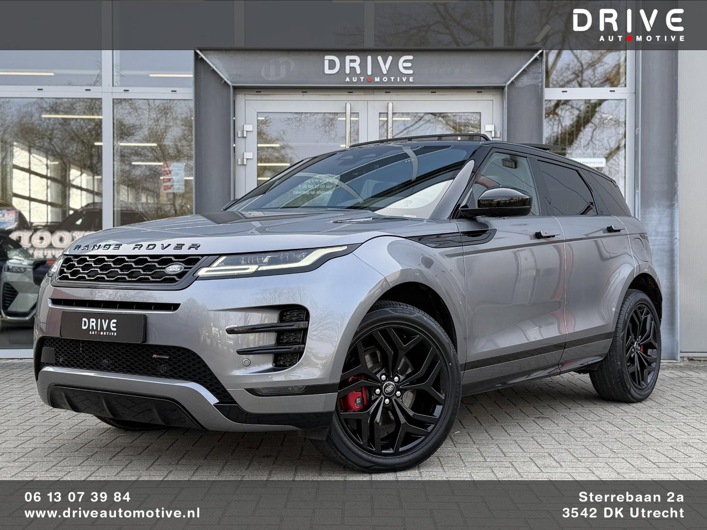 Land Rover Range Rover Evoque 1.5 P300e AWD R-Dynamic SE Black Style|Schuif/kanteldak|Meridian|Winterpakket|Trekhaak