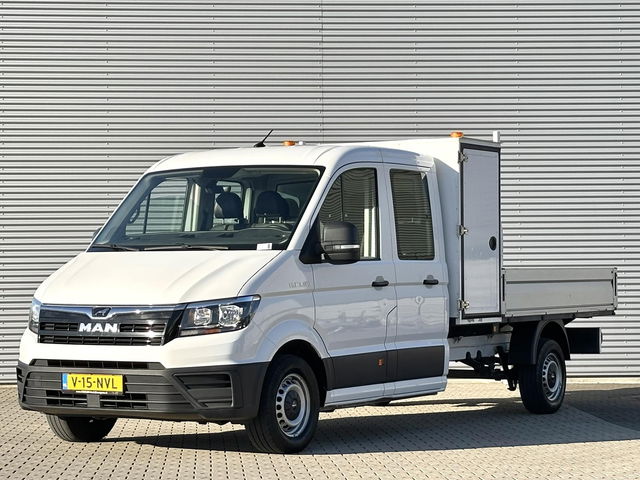 MAN TGE - 35 2.0 180PK L4 DC openlaadbak LANG dubbele cabine