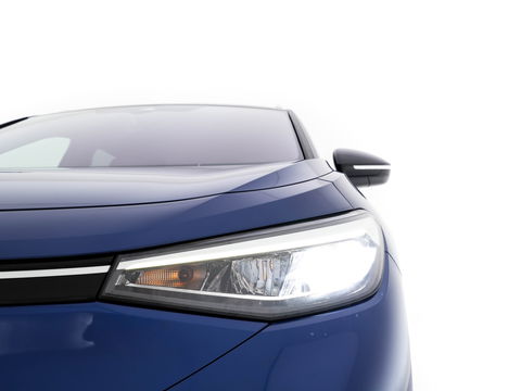 Volkswagen ID.4 First 77 kWh [ 3-Fase-11kW ] {SOH-83%} (INCL-BTW) *LEATHER-MICROFIBRE | FULL-LED | CRUISE | HEATED-COMFORTSEATS | DIGI-COCKPIT | AMBIENTLIGHT | NAVI-FULLMAP | PDC | TOWBAR | PRIVACY-GLASS | CAMERA | 20''ALU*