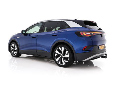 Volkswagen ID.4 First 77 kWh [ 3-Fase-11kW ] {SOH-83%} (INCL-BTW) *LEATHER-MICROFIBRE | FULL-LED | CRUISE | HEATED-COMFORTSEATS | DIGI-COCKPIT | AMBIENTLIGHT | NAVI-FULLMAP | PDC | TOWBAR | PRIVACY-GLASS | CAMERA | 20''ALU*