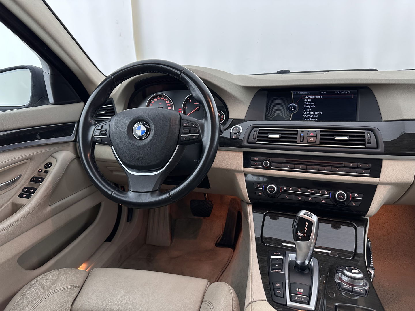BMW 5 Serie Touring 525xd High Executive AWD Aut*  LEATHER | BI-XENON | HEATED-SPORTSEATS | NAVI-FULLMAP | ECC | PDC | 17"ALU*