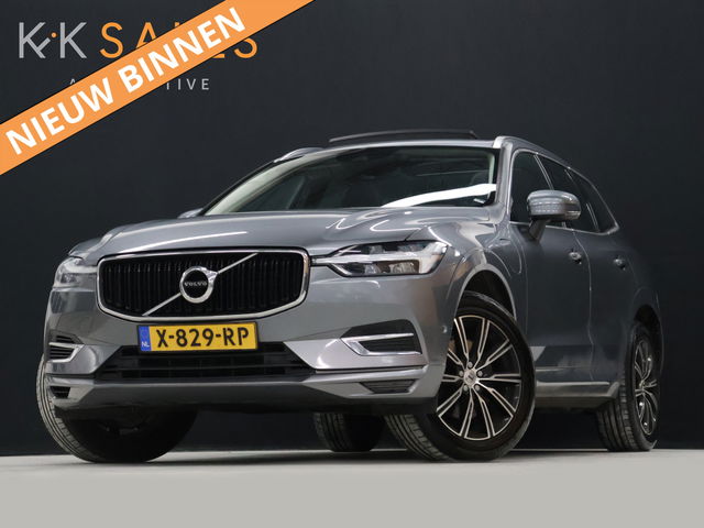 Volvo XC60 - 2.0 T8 Twin Engine AWD Momentum [SCHUIFKANTELDAK, APPLE CARPLAY, ANDROID, ELEKTRISCH VERSTELBARE STOELEN, STUURVERWARMING, STOELVERWARMING, VOL LEDER, CRUISE, CLIMATE, NIEUWSTAAT]