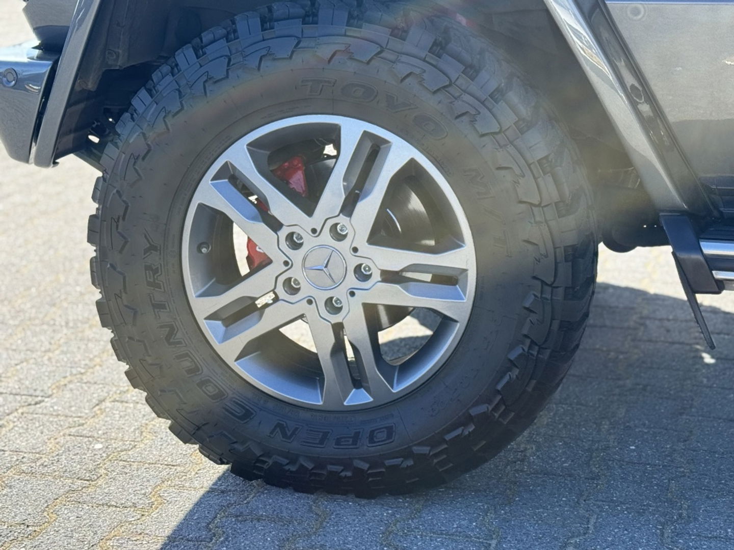 Mercedes-Benz G-Klasse G350 V6 / AMG / Designo / grijs kenteken / LED