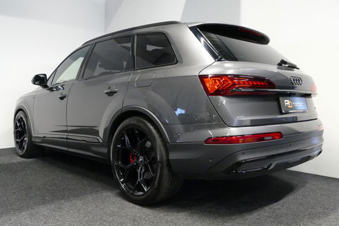 Audi Q7 55 TFSI e quattro Pro Line / S Line / Panoramadak / Matrix Laser koplampen / Elektr. verstelbare voorstoelen / Luchtvering / HUD / Stoelverwarming voor + achter / Apple Carplay - Android Auto / Bang&Olufsen Sound / 22'' LMV / Elektr. wegklapbare trekhaak 