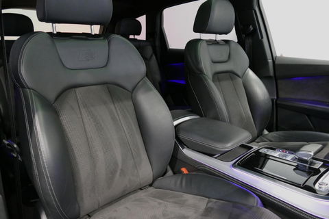 Audi Q7 55 TFSI e quattro Pro Line / S Line / Panoramadak / Matrix Laser koplampen / Elektr. verstelbare voorstoelen / Luchtvering / HUD / Stoelverwarming voor + achter / Apple Carplay - Android Auto / Bang&Olufsen Sound / 22'' LMV / Elektr. wegklapbare trekhaak 
