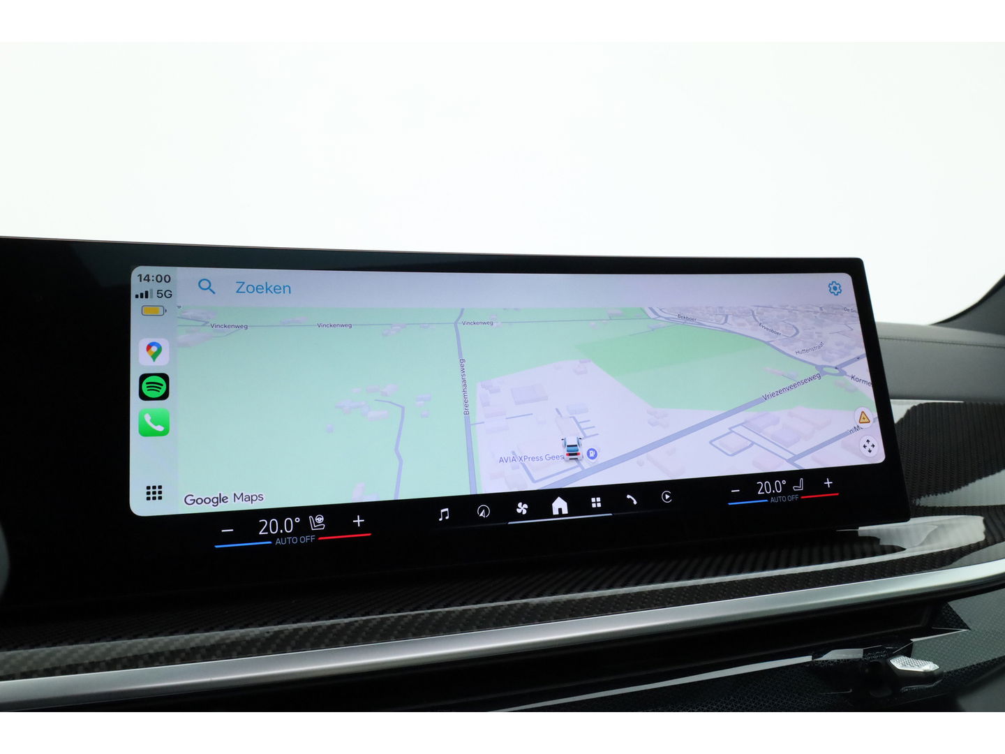 BMW X5 xDrive50e M Sport Frozen pure Grey | Skylounge | Soft Close | Achterasbesturing | 360cam | B&W Aduio | 22'' | Stoelvent. | Carbon | Luchtvering