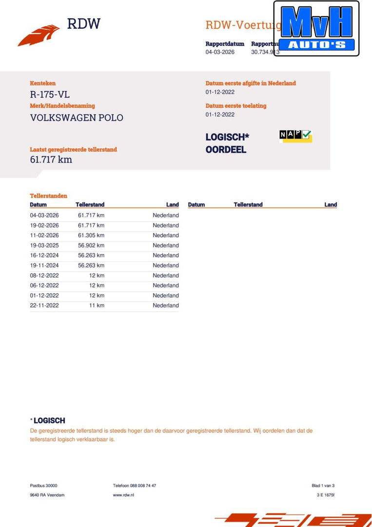 Volkswagen Polo 1.0 TSI R-Line|DSG|ACC|CAMERA|STOELVERW|NAP