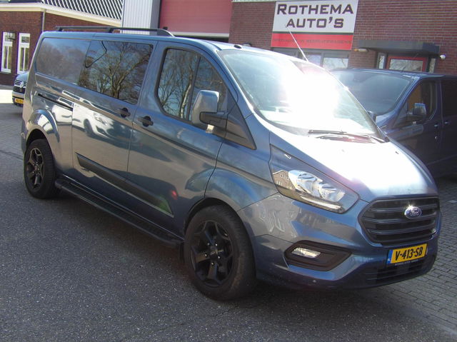 Ford Transit Custom - 2.0 TDCI 130PK 2018 DUBCAB 1e EIG MARGE NAVIGATIE CAMERA CRUISE AIRCO