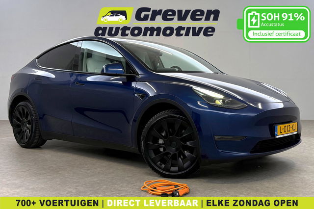 Tesla Model Y - 75kwh Long Range AWD | Snelladen | SOH 91% | Autopilot | Pano | Camera | Memory | Stoel/Stuur verw.