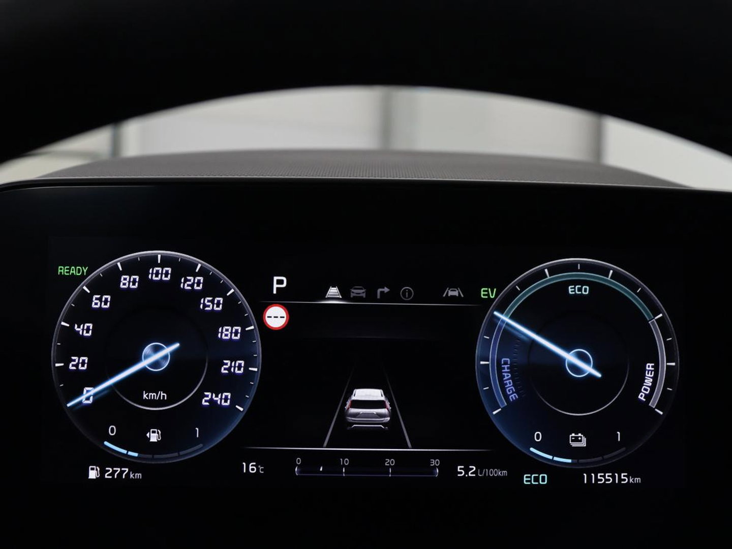 Kia Niro 1.6 GDi Hybrid DynamicLine | Trekhaak | Adaptive cruise | Camera | Carplay | Half leder | Navigatie | Sfeerverlichting | File Assistent | Parkeerhulp | Keyless | Climate control