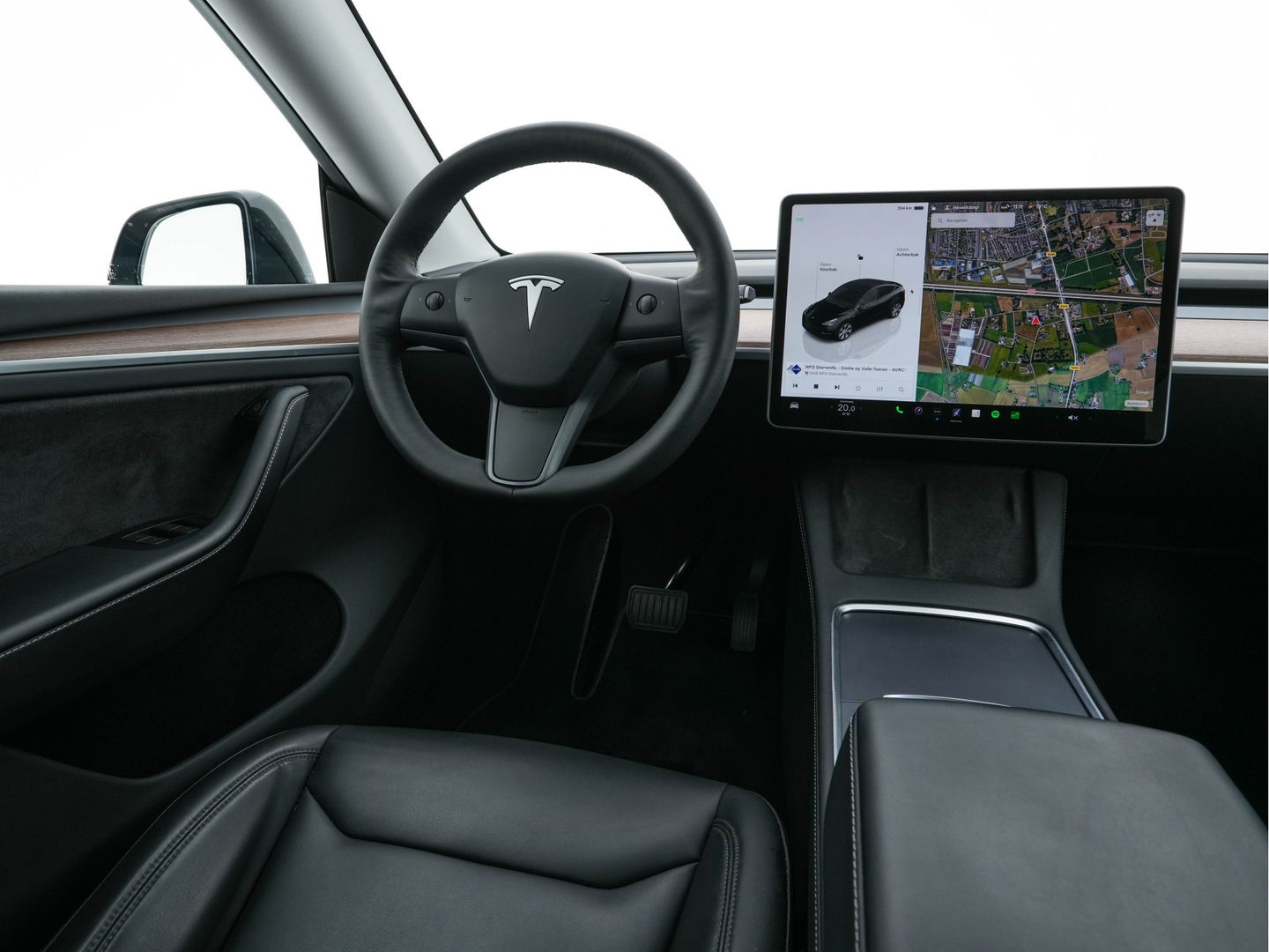 Tesla Model Y RWD 58 kWh [ 3-Fase-11kW ] {SOH-93%} (INCL-BTW) Aut. *HEATPUMP | PANO | LEATHER | AUTO-PILOT | NAVI-FULLMAP | MATRIX-LED | KEYLESS | CAMERA | DAB+ | HEATED-COMFORTSEATS | PRIVACYGLASS | TOPVIEW | 19''ALU*