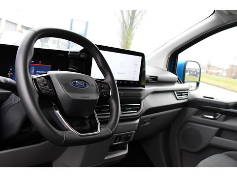 Ford Transit Custom 300 2.0 TDCI L2H1 Limited DC PB Edition Virtual, Cruise, Carplay, 2 x Schuifdeur, LED, 136pk, Automaat, Stuurverwarming, Stoelverwarming, Uniek!