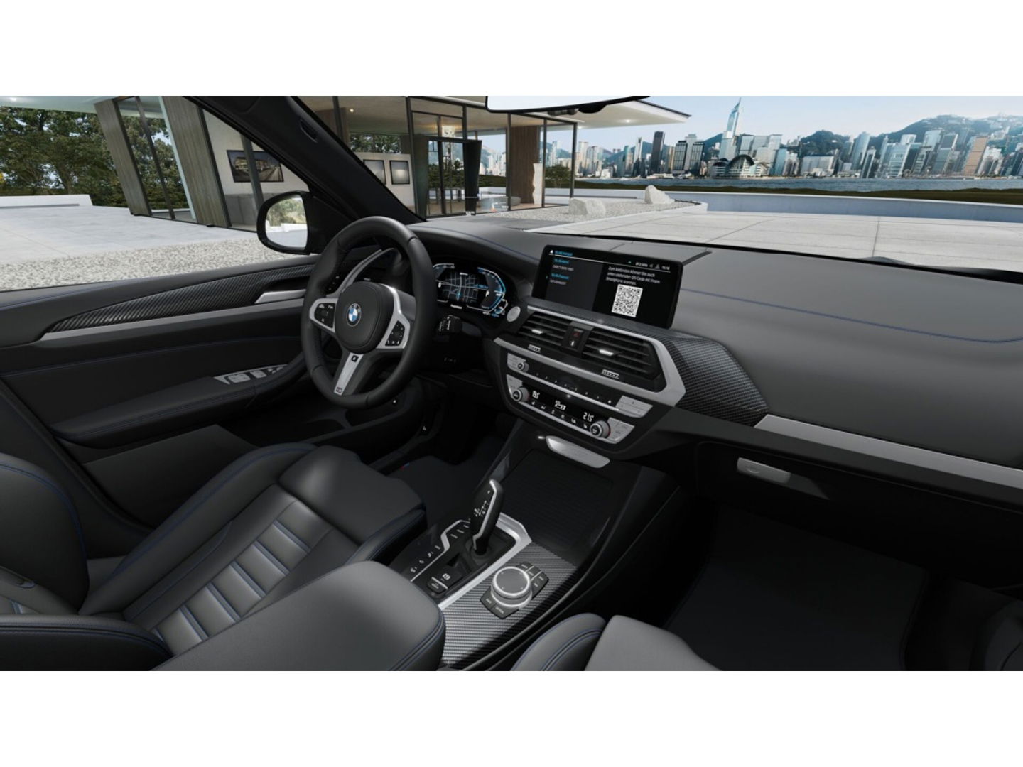 BMW X3 30e 292PK X-drive M-sport / Carbon / 360° / Pano / Harman Kardon