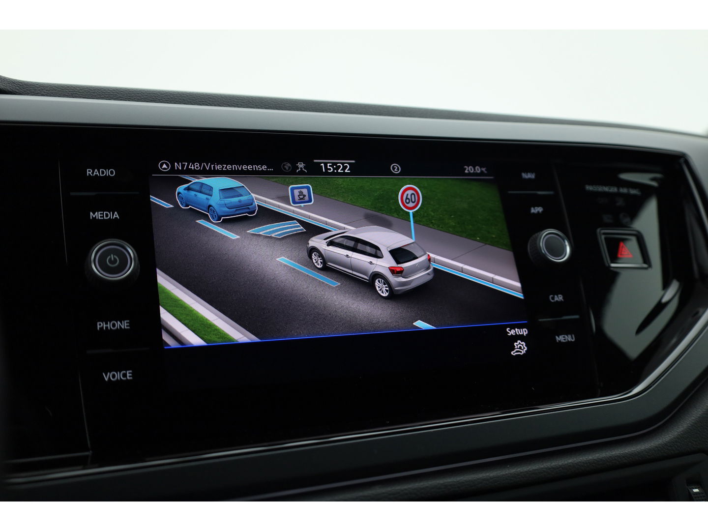 Volkswagen Polo 1.0 TSI R-Line | IQ Light | Dig. Cockpit | Adapt. Cruise | Camera | Stoelverw. | Apple CarPlay | 16''