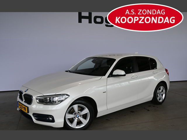 BMW 1 Serie - 116i Sport Cima Navigatie Cruise Control LED Stoelverwarming Rijklaarprijs Inruil Mogelijk!