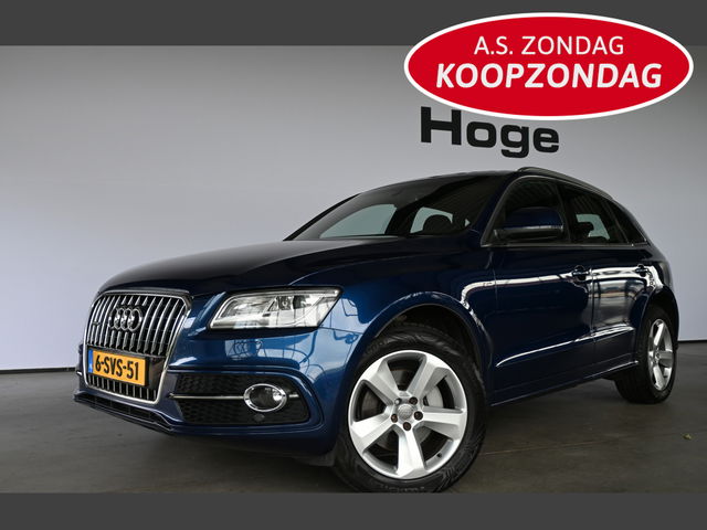 Audi Q5 - 3.0 TDI quattro S-line Clima Cruise control Navigatie LED 1e Eigenaar Inruil mogelijk