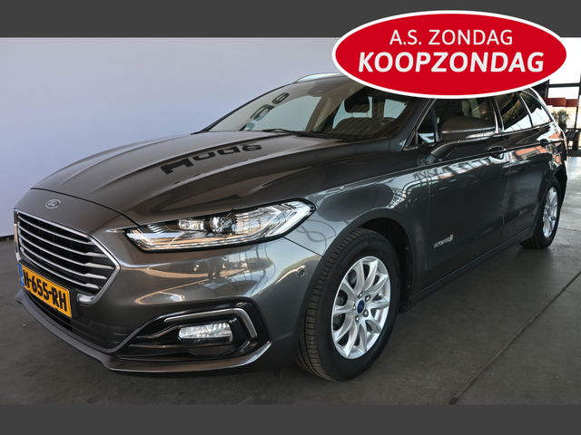 Ford Mondeo - Wagon 2.0 IVCT HEV Titanium Airco Navigatie Cruise control PDC Stoelverwarming 100% Onderhouden! Inruil Mogelijk!