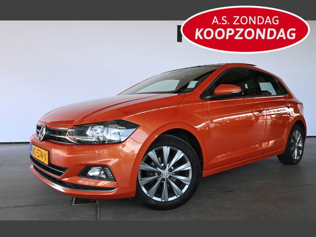 Volkswagen Polo - 1.0 TSI Highline Clima Panoramadak Stoelverwarming Carplay Rijklaarprijs Inruil Mogelijk!