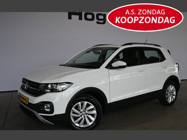 Volkswagen T-Cross - 1.0 TSI Life Clima Cruise Control Navigatie Carplay Camera Rijklaarprijs Inruil Mogelijk!
