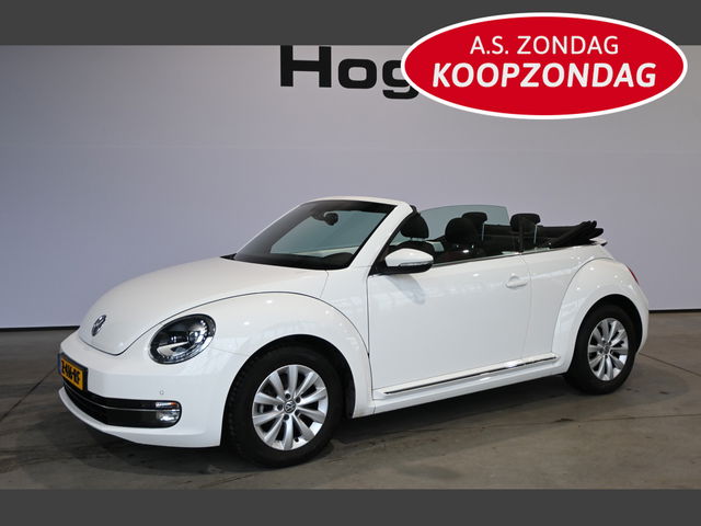 Volkswagen Beetle - Cabriolet 1.2 TSI Design BlueMotion Cruise control PDC Airco Navigatie Stoelverwarming 100% Onderhouden! Inruil Mogelijk!