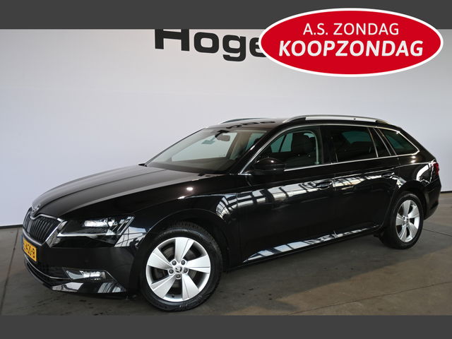 Škoda Superb - Combi 1.4 TSI ACT Ambition Business Automaat Navigatie Stoelverwarming LED Inruil Mogelijk!