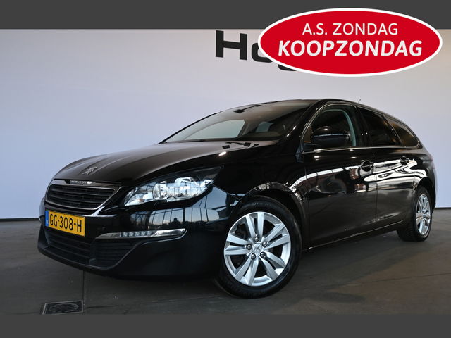 Peugeot 308 - SW 1.6 BlueHDI Blue Lease Pack Clima Navigatie Cruise Control Goed Onderhouden! Inruil Mogelijk!