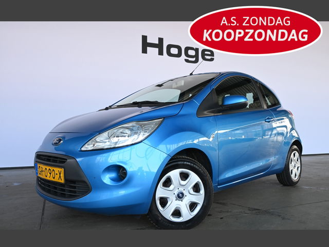 Ford Ka - 1.2 Style start/stop Airco Elektrisch Pakket Goed Onderhouden! Inruil Mogelijk!