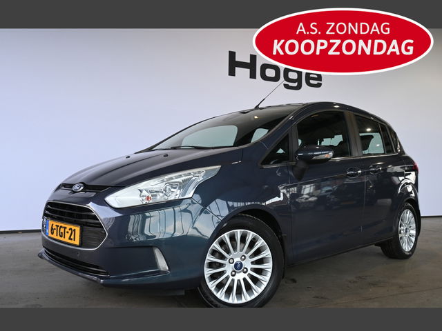 Ford B-MAX - 1.0 EcoBoost Titanium Clima Navigatie Cruise Control Goed Onderhouden! Inruil Mogelijk!
